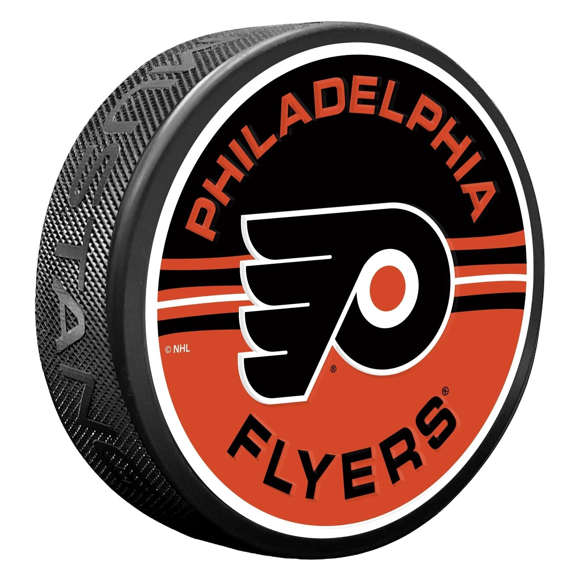 Sports Decor Philadelphia Flyers Puck - Half & Half