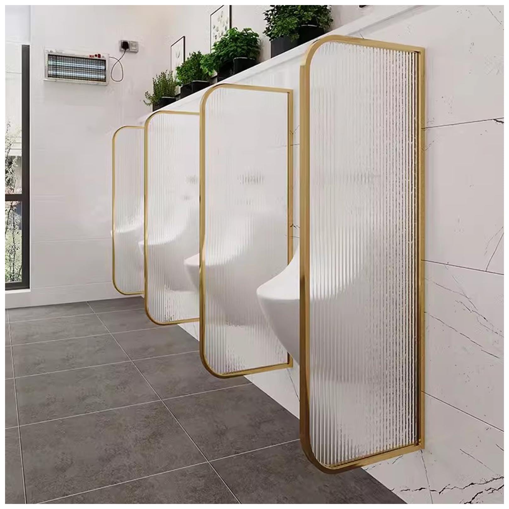 Séparateur de toilettes pour homme : fini le manque d'intimité