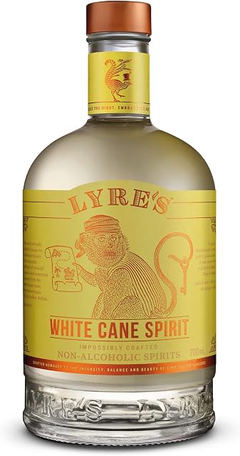 Lyre's White Cane Non-Alcoholic Spirit - White Rum Style | Award Winning | 700ml X 1 | Enjoy The World's Most Awarded Non-Alcoholic Spirits Brand Today