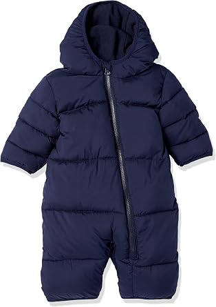 Amazon Essentials Unisex Babies Water-Resistant Winter Puffer Snowsuit for Boys and Girls