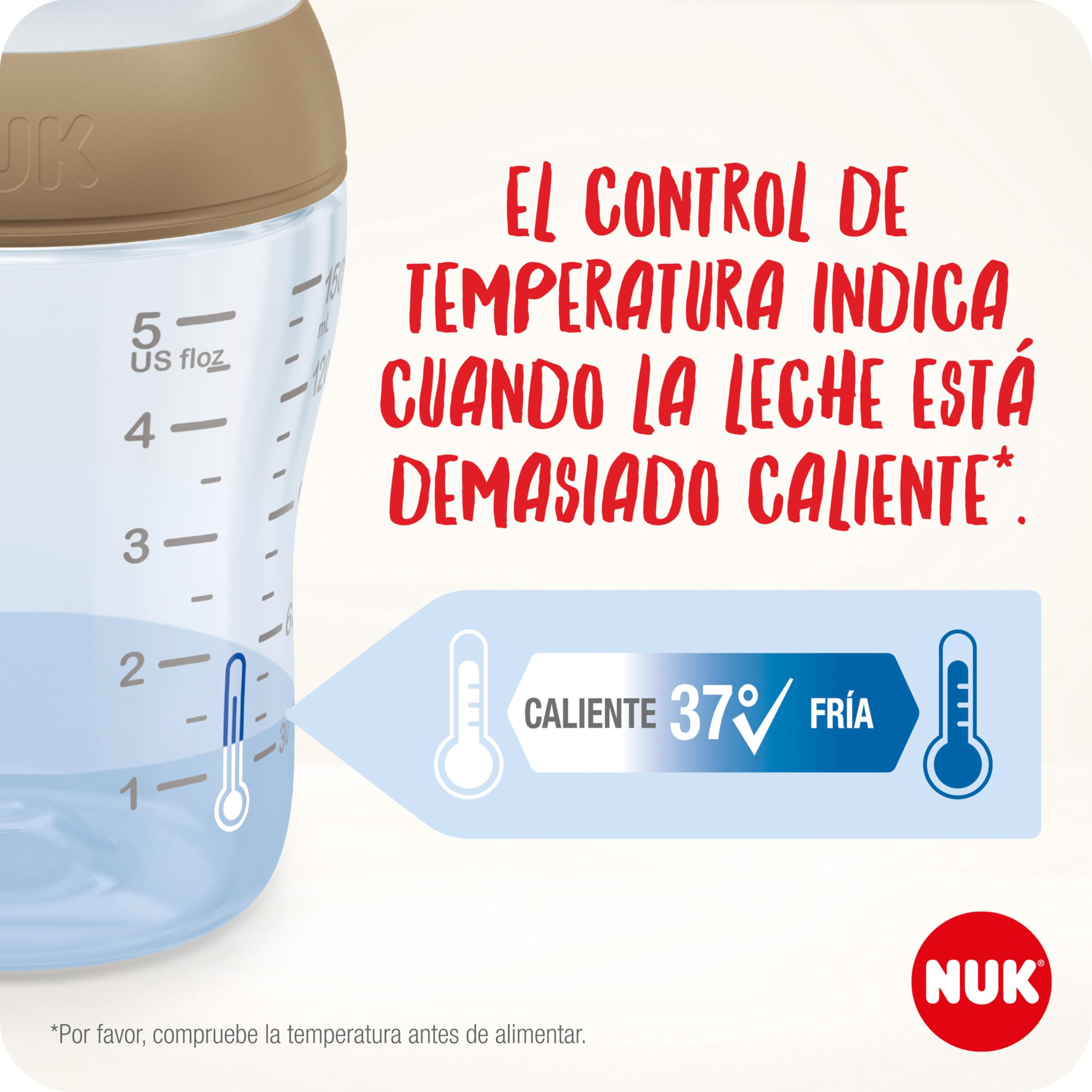 NUK Perfect Match Start Set de Biberones para Recién Nacidos | +0-6 m | Se adapta al bebé como el pecho de mama | 4 biberones anticólico, chupete, escobilla y tetinas | Mickey Mouse Disney | 9 uds.