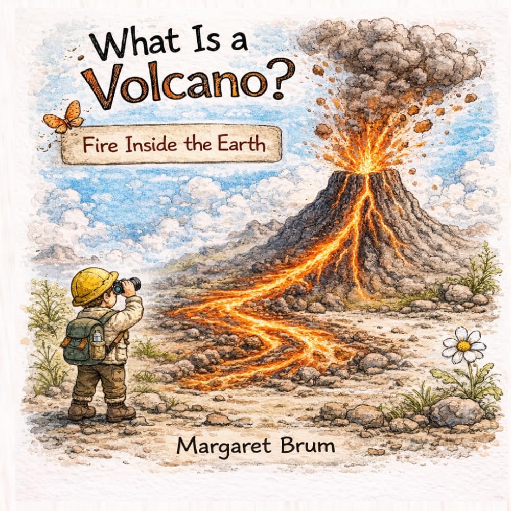 What Is a Volcano? Fire Inside The Earth: A Kids Guide to Volcanoes, Lava, Eruptions, and the Powerful Forces Inside the Earth (Extreme Nature Series - How the Most Powerful Forces on Earth Work)