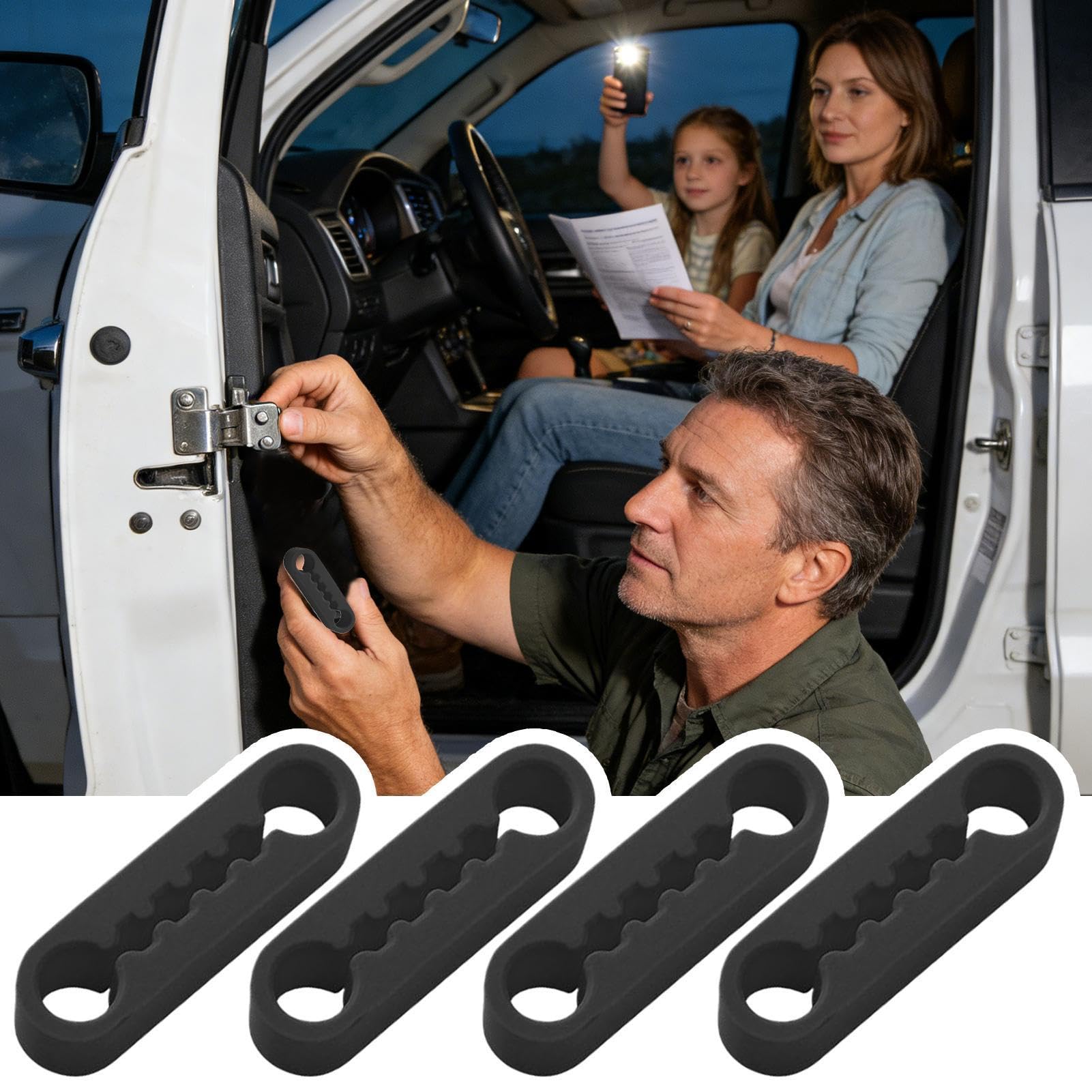 Cuscinetto smorzatore per chiusura porta auto in silicone ammortizzatore elastico isolamento acustico