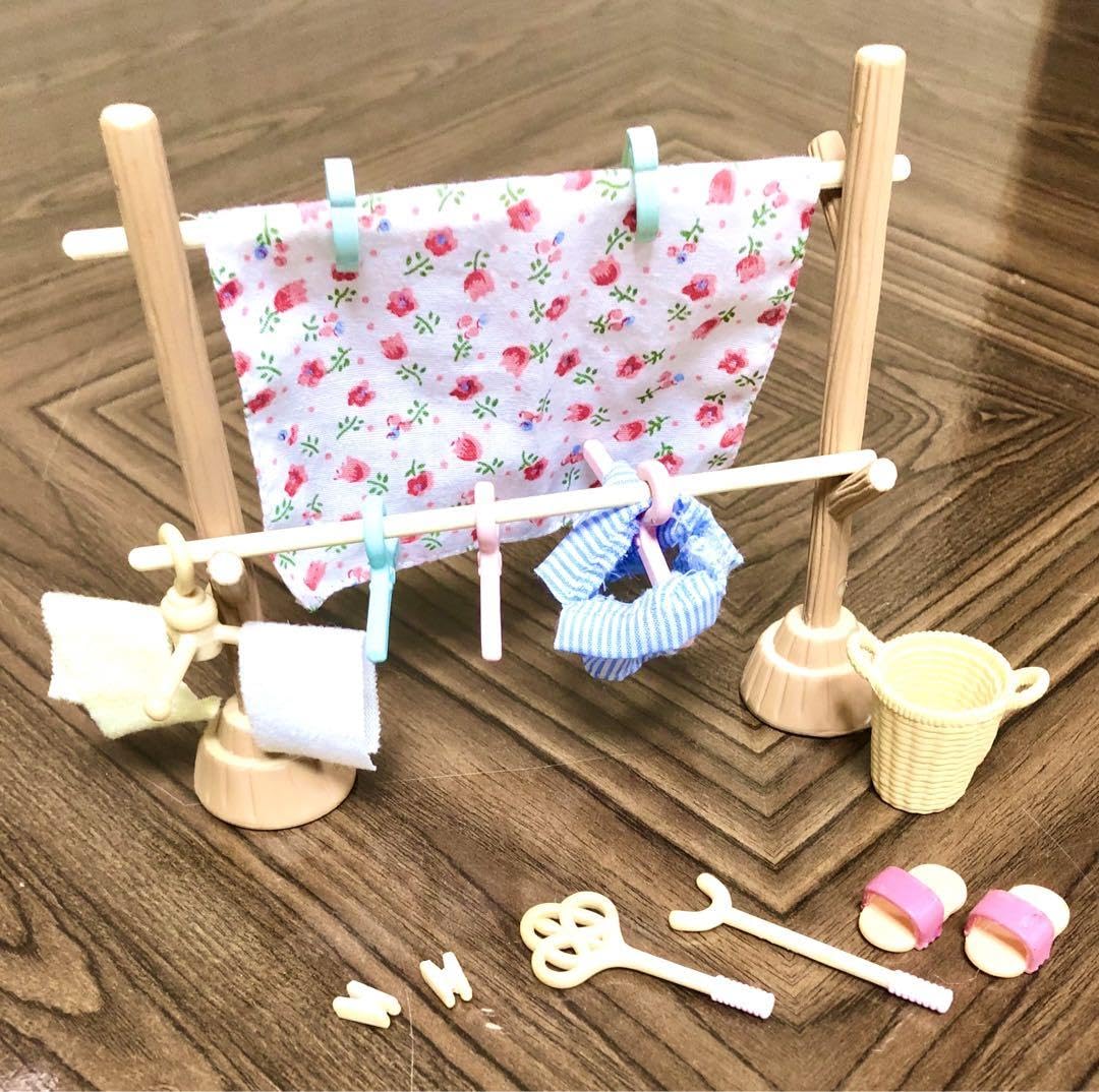 Amazon.co.jp: シルバニア 初期 物干しセット : ホーム＆キッチン