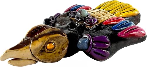 Miniatura 8 de Auténtico silbato de águila azteca hecho a México especial para actividades al aire libre y divertirse. 125 DB- Silbato Azteca De Águila Calva Hecho