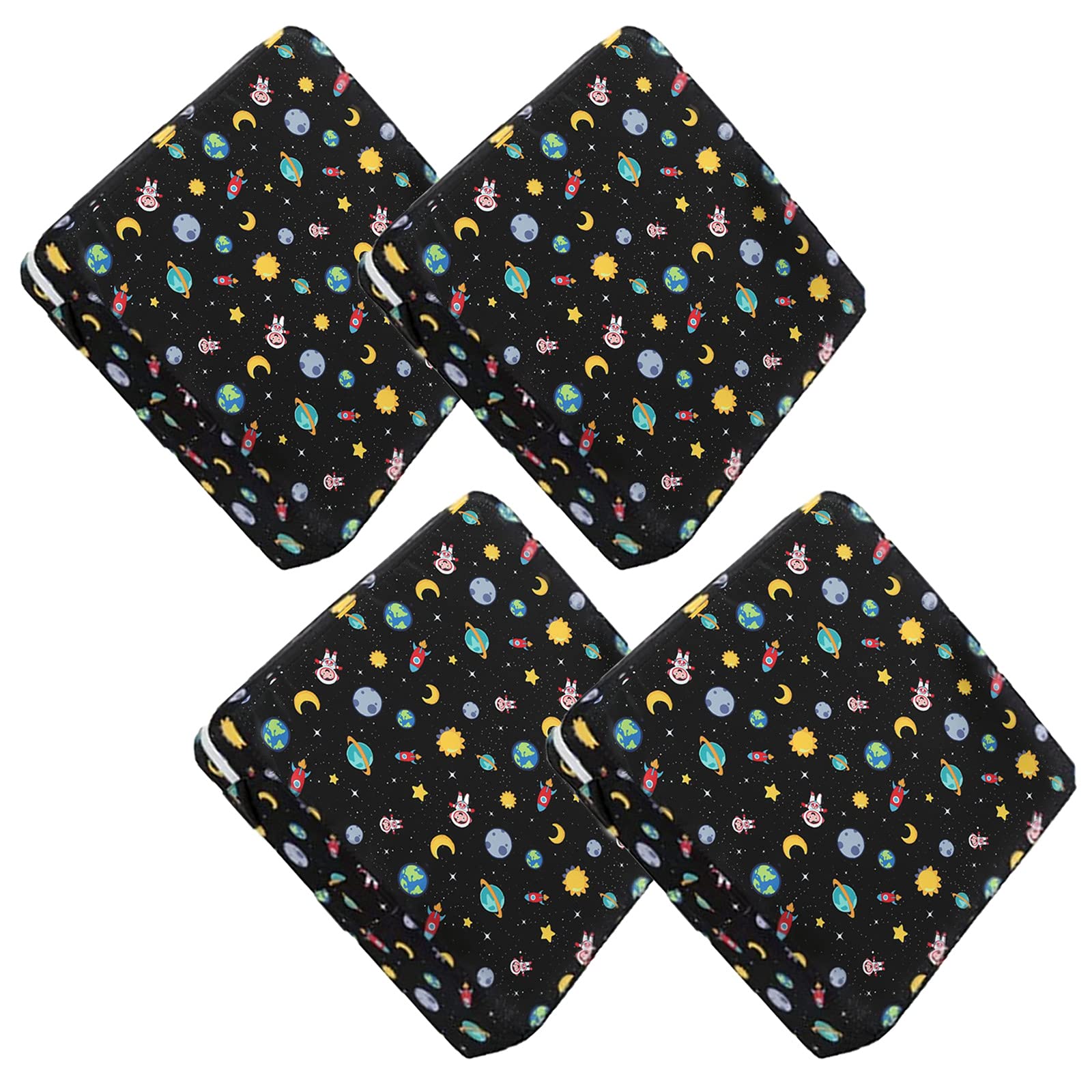 HMCUIQI Set de 4 Cojines para Sillas Exterior, Cojin Silla Cocina, 38 X 38 cm, Ideal para La Decoración de Cocina y Sala, Cómodos, para Silla de Jardín