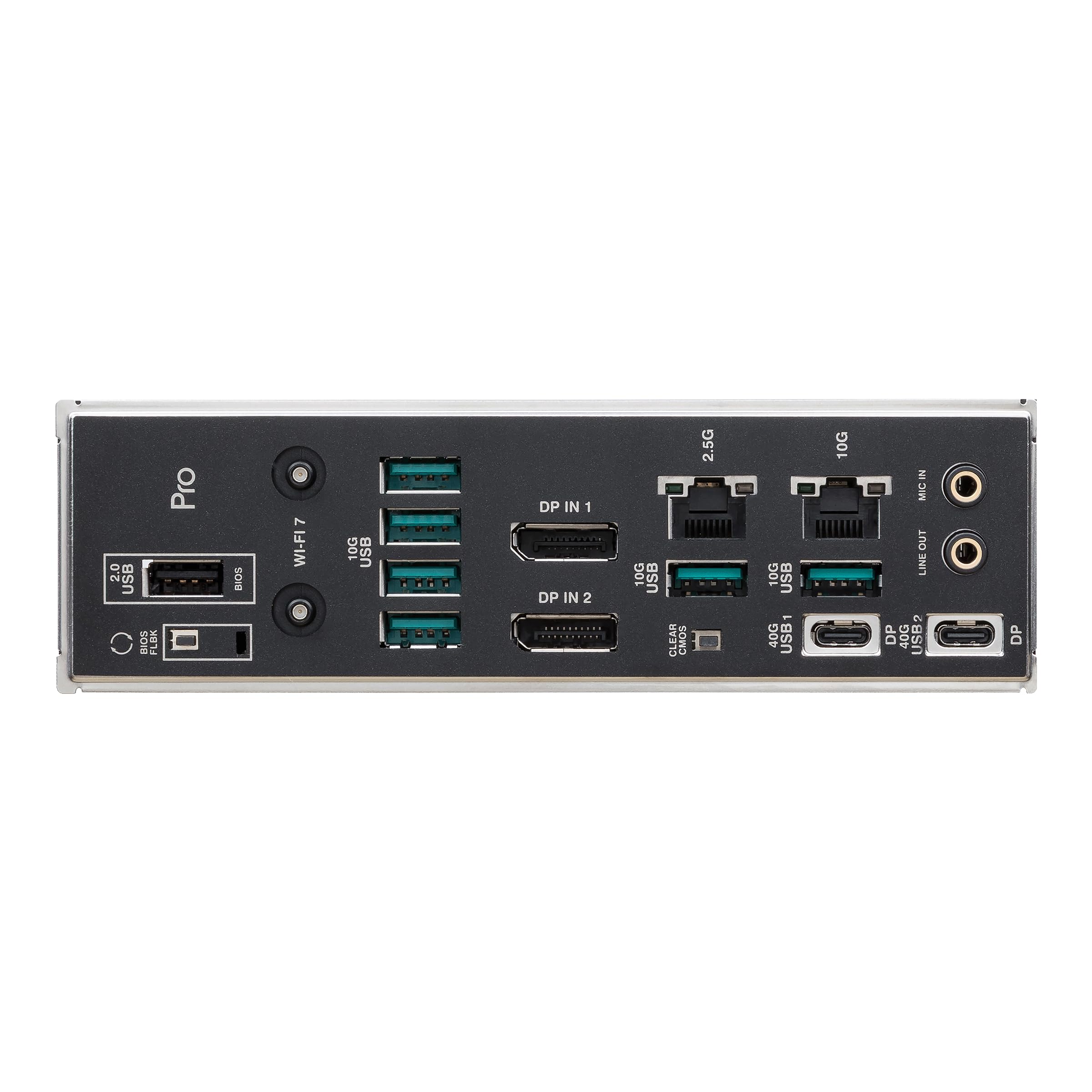 ASUS PRO WS TRX50-SAGE WIFI A, płyta główna AMD, gniazdo AMD sTR5 dla procesora do 96 rdzeni, 36 stopni zasilania, gniazdo DDR5 ECC R-DIMM, trzy gniazda M.2, trzy gniazda PCIe 5.0, USB-C 20 Gb/s