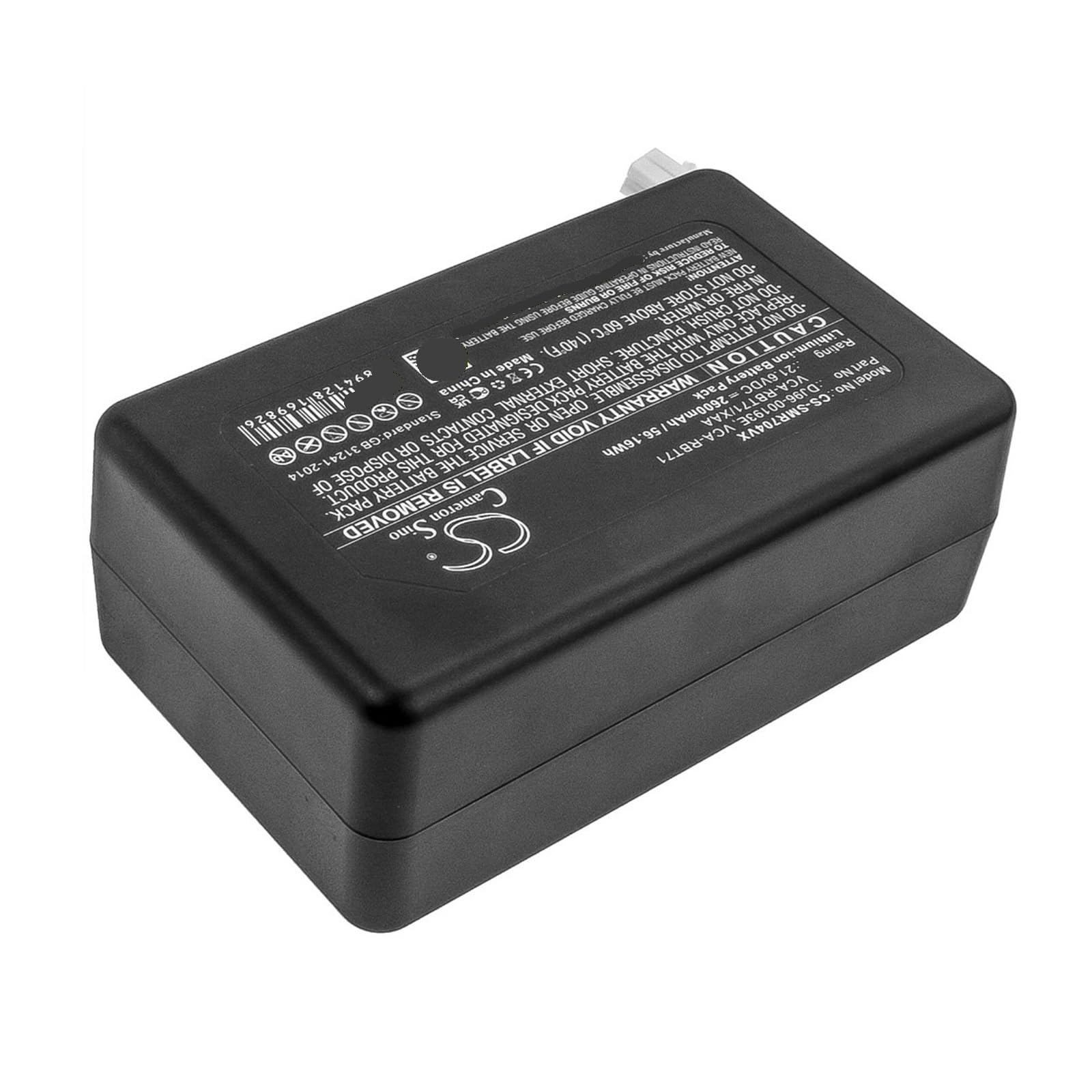 Batteria Sostitutiva, Compatible with Samsung, PowerBot R7040 R1AM7010UW AA VR1AM7010U5 AA VR1AM7010U5 AA VR1AM7010UW AA(3600mah)