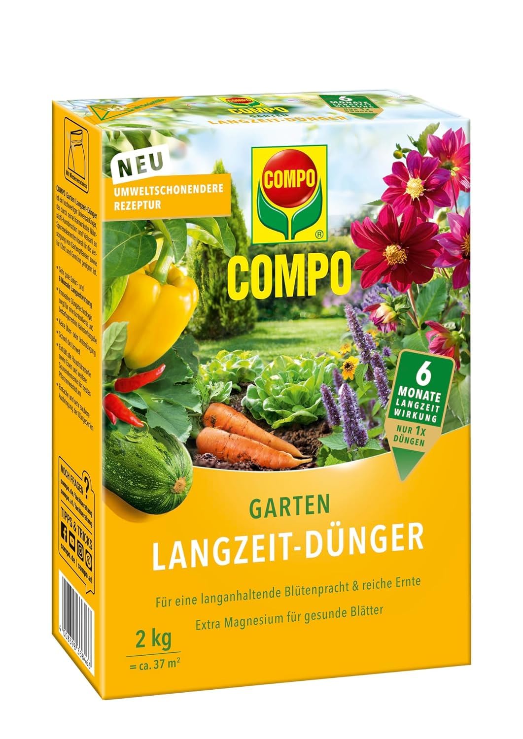 COMPO Garten Langzeit-Dünger Garten Langzeit-Dünger Produktbeschreibung
