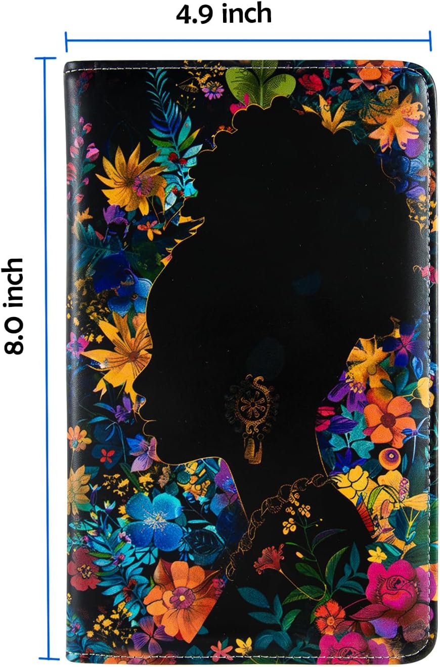 Server Books for Waitress,Cute Pocket Leather Money Organizer Wallet Note Pad Cash Bill Restaurant Guest Check Book Holder Pocket Presenter Fit Server Apron Waitress Book (Beauty)