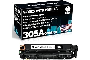 305A Black Toner Cartridge - High Yield Ink for HP Laser Printers