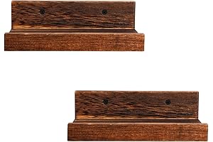 Z metnal Mini Floating Shelves - Small Wooden Wall Shelf