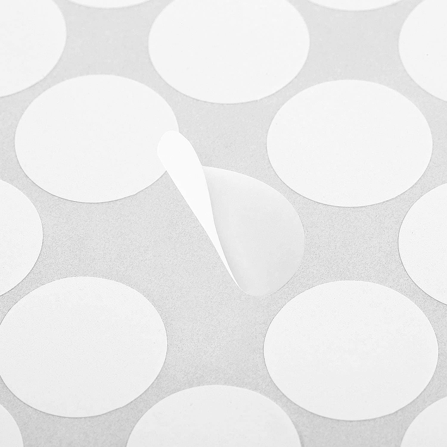 Boao 2800 Pcs White Dot Stickers, 3/4 Inch Circle Coding Dot Labels 0.75" Small Round Labels for Classroom, Office, Yard Sale, Shop, Home, Papers, Market, Price Tags