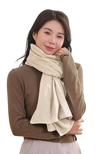 Miniatura 9 de Paquete de 2 fundas de lactancia para lactancia materna, 100% muselina de algodón orgánico, bufanda de lactancia multiusos, toldo de asiento de