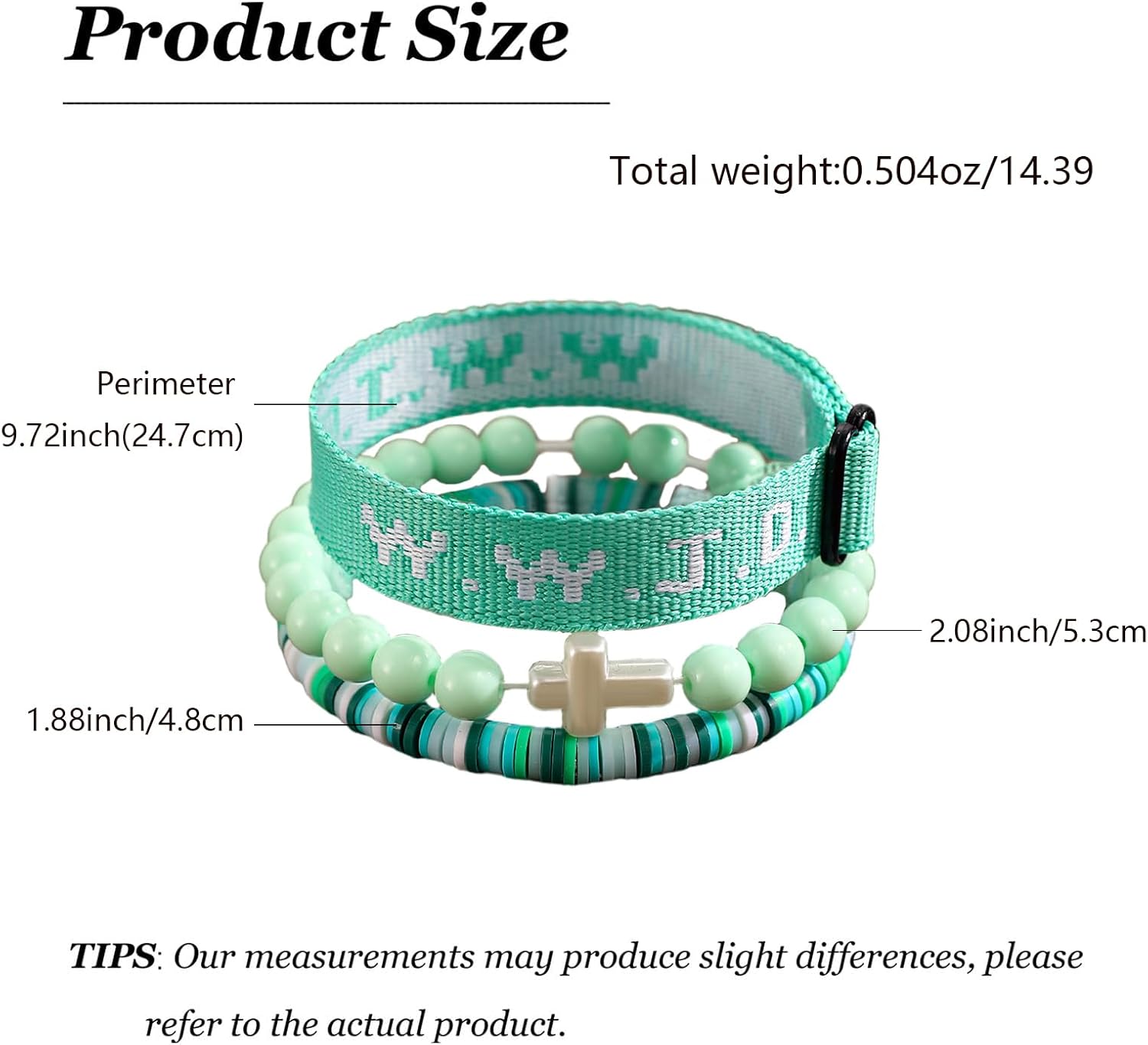 72ore WWJD Bracelet Jesus Loves You Cross Bracelet Religious Gifts for Men What Would Jesuss Do Christian Jewelry Easter Basket Stuffers - Image 6