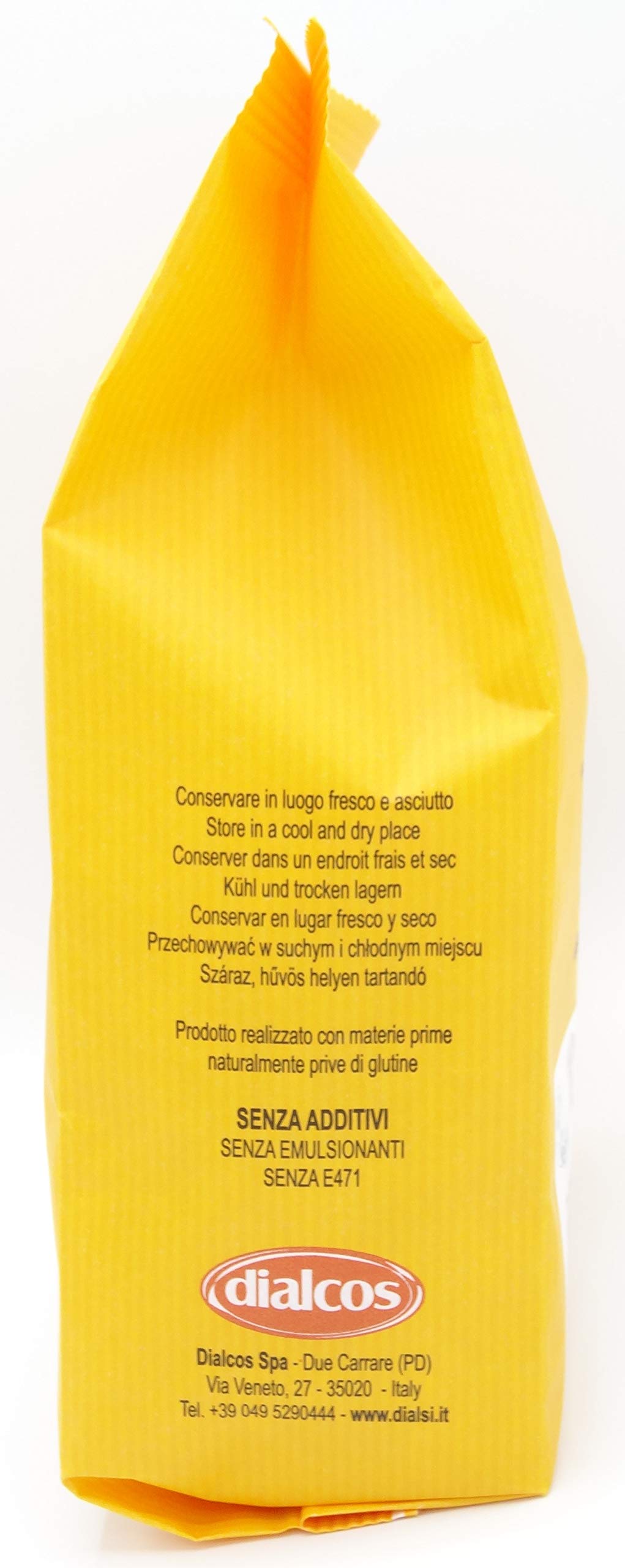 DialSì Pasta Sin Gluten Penne Maíz y Arroz 400g