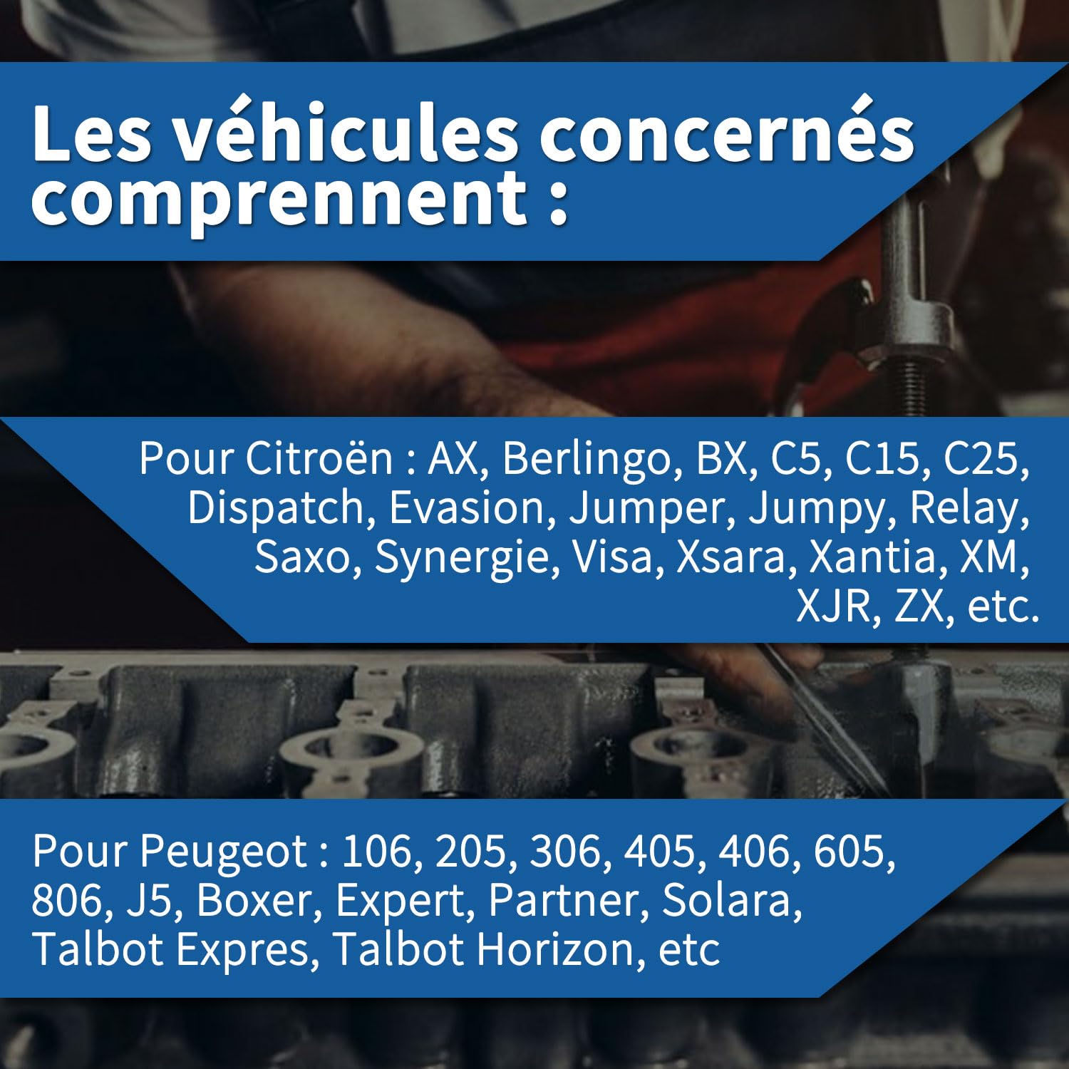 DPTOOL Strumento di allineamento Motore, Regolazione Albero a camme e Albero Motore per Peugeot, Citroën, PSA (Diesel e Benzina), Twin TDI, HDI, PSA 4086; Strumenti per Cinghia di distribuzione