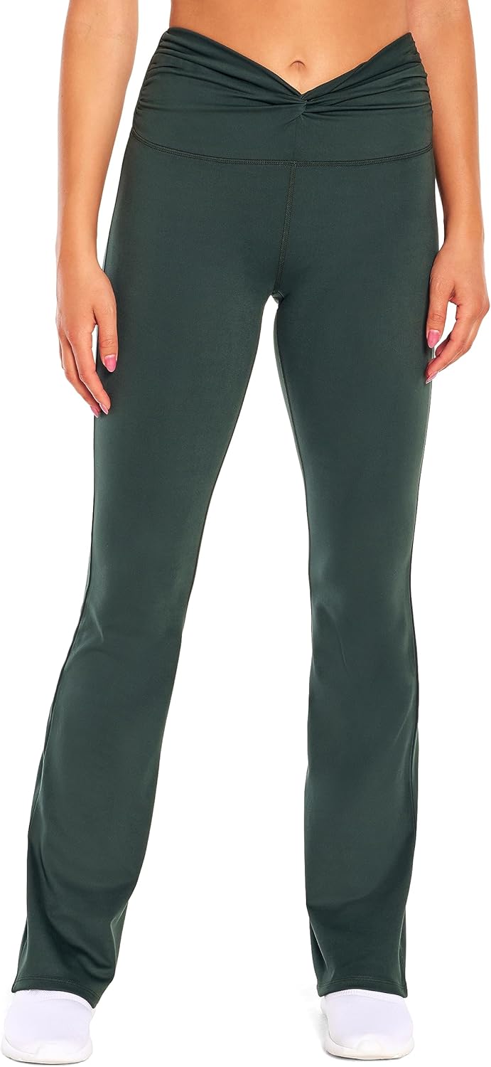 Balance Collection Women's Twist High Rise Bootcut Pant