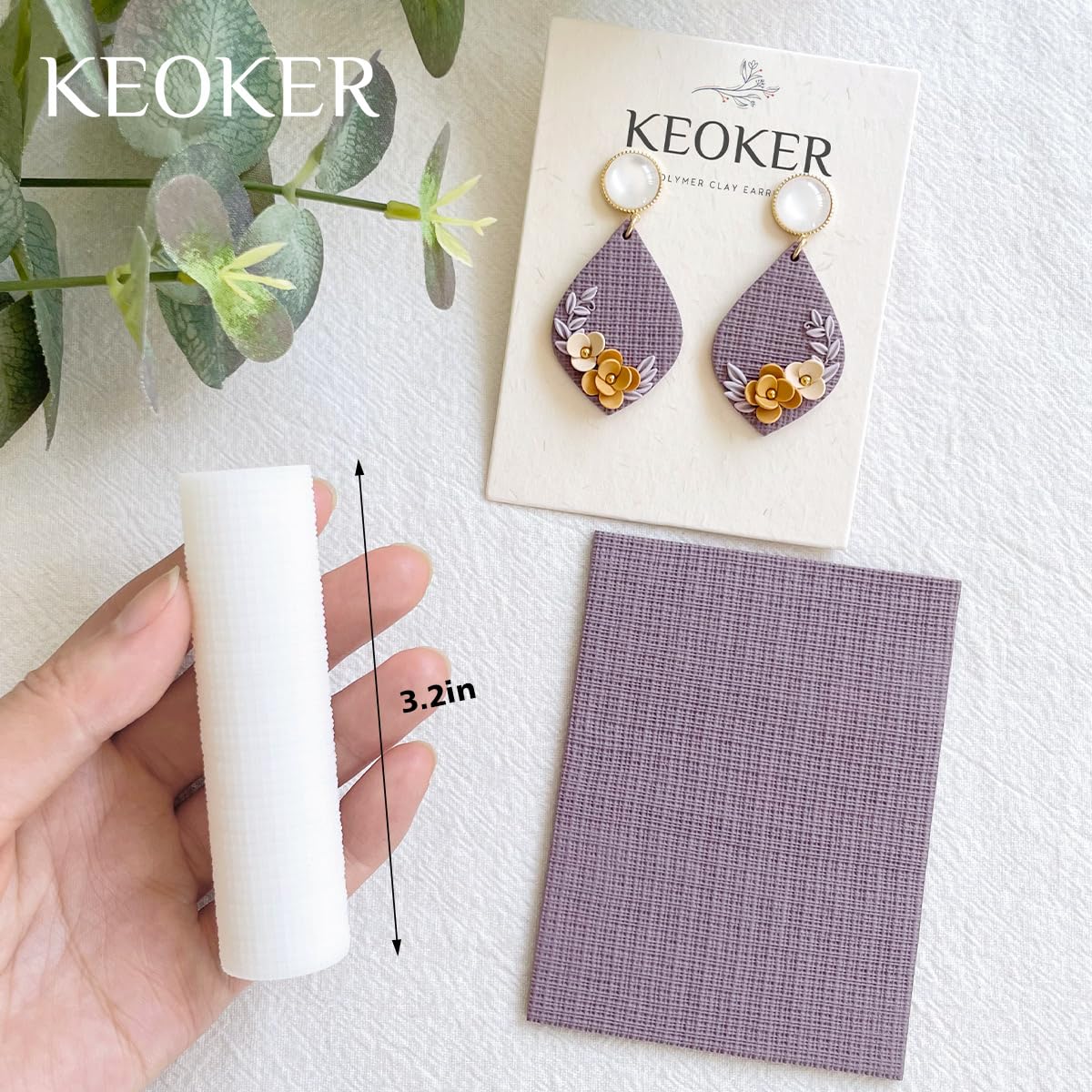 KEOKER Polymer Clay Texture Roller - Image 4