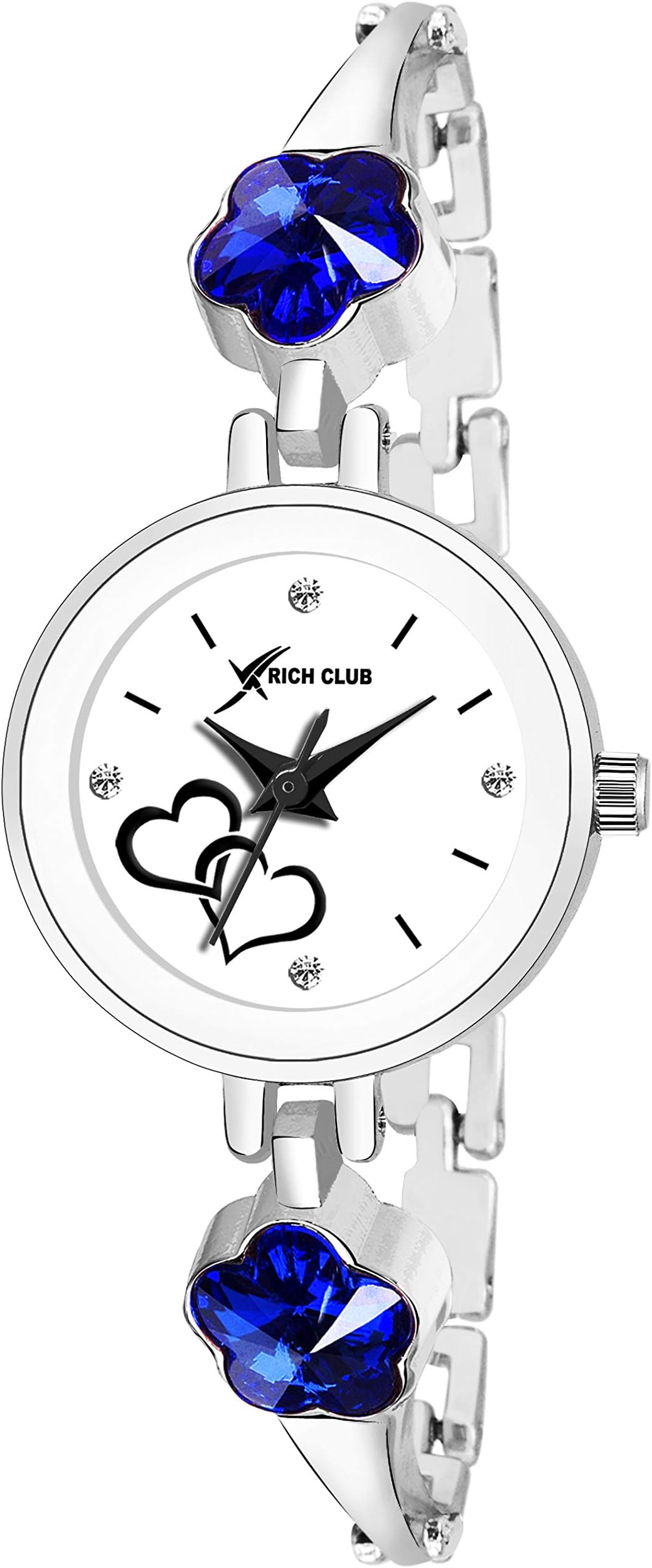 Rich ClubRC-5041 Silver Watch for Women and Girls