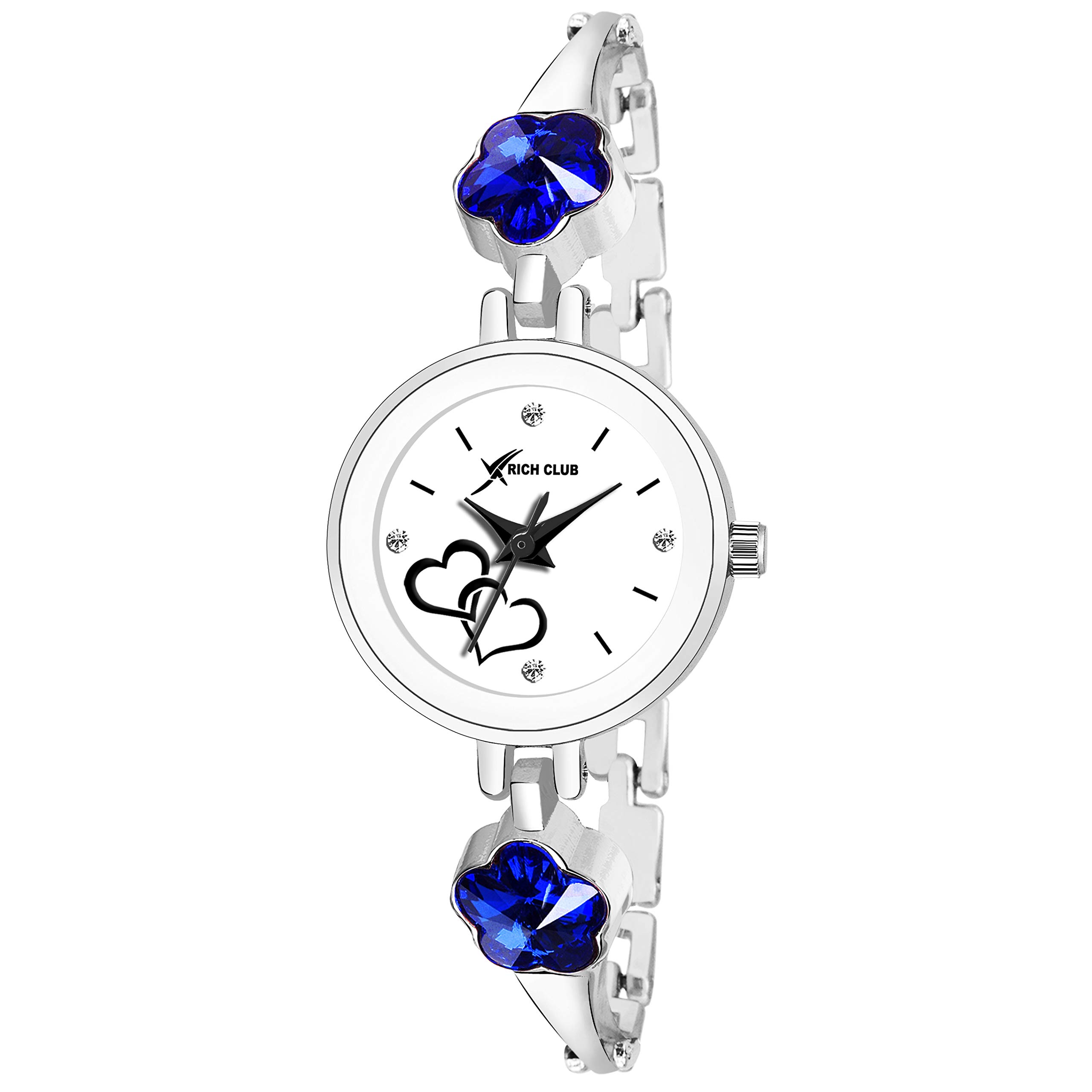 Rich ClubRC-5041 Silver Watch for Women and Girls