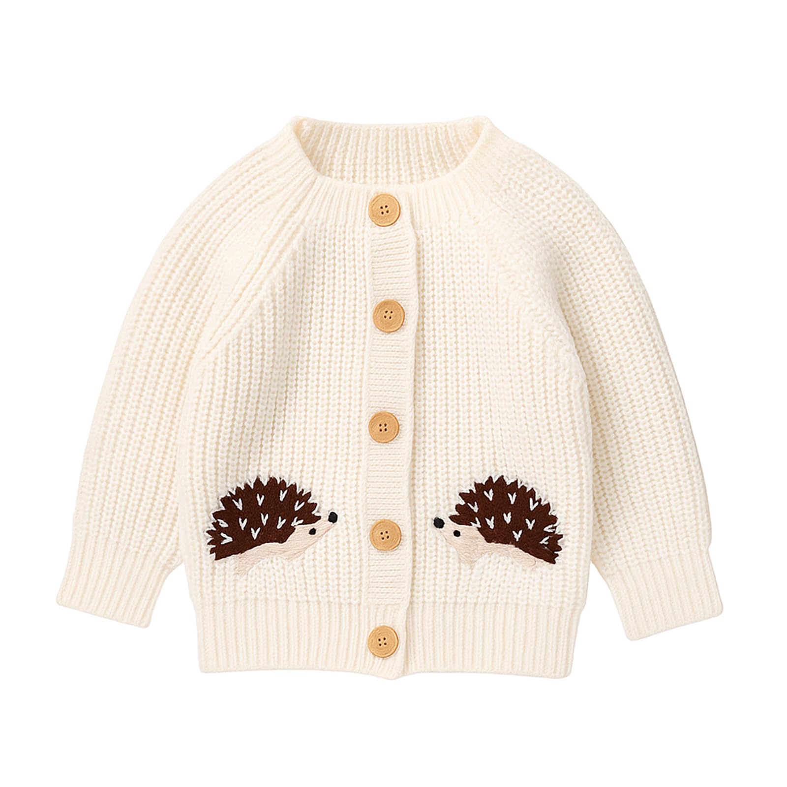 Cárdigan de Punto para Bebé - Cálido Jersey de Manga Larga para Otoño e Invierno - Top para Niñas y Niños