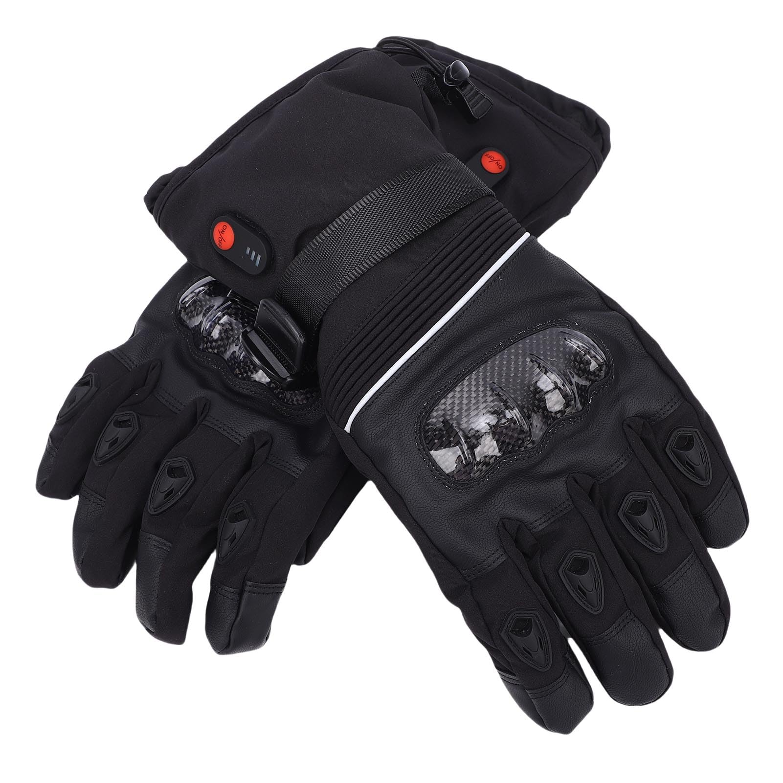 CHICIRIS Riscaldati con 3 Impostazioni di Calore Scaldamani Elettrico Ricaricabile USB Batteria da 4000mAh per Uomo Donna Sci Ciclismo Snowboard