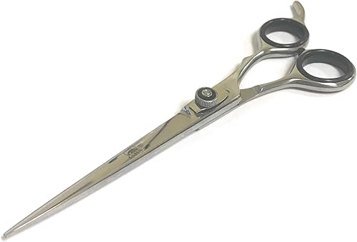 Miniatura 3 de G.B.S Tijeras de corte de pelo, tijeras regulares de peluquería, corte suave y corte fino, incluye una funda para tijeras duraderas y fáciles de