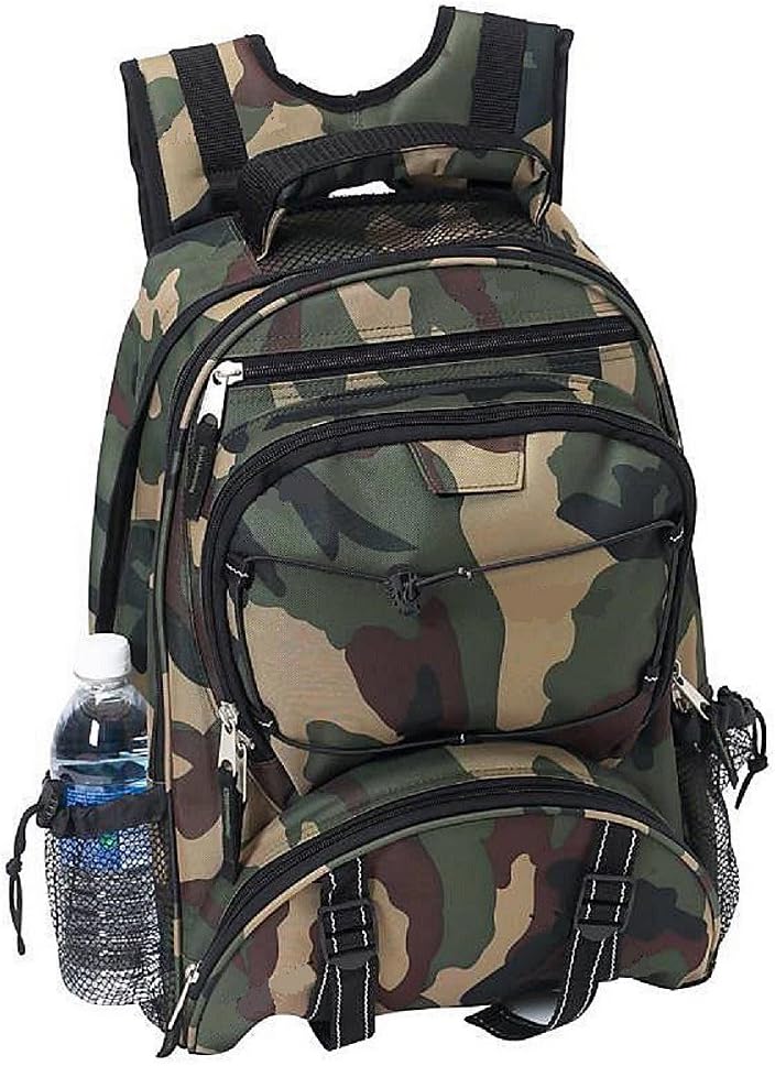 Heavy Duty Extreme Pak Camouflage Water Resistant Backpack