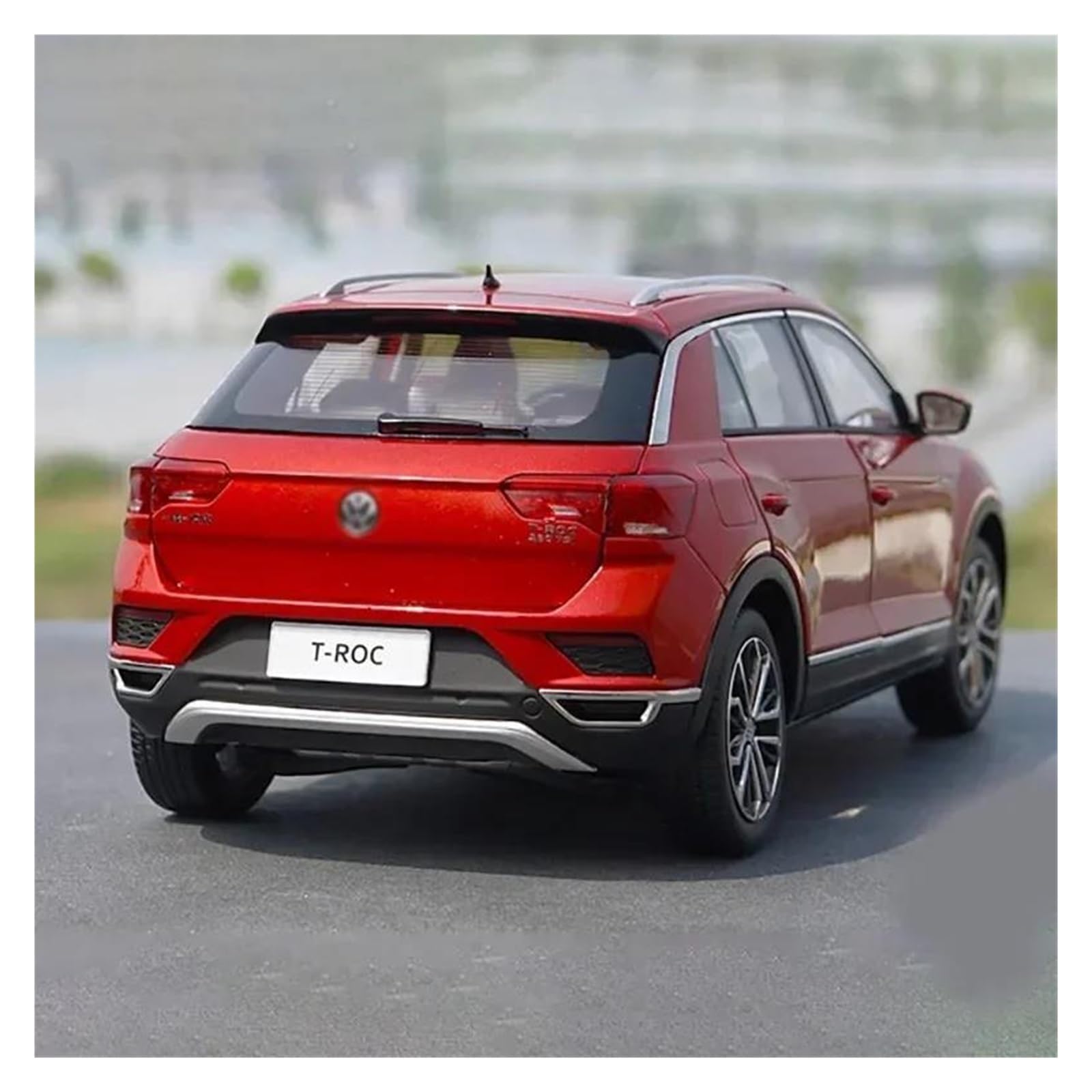 Per T-ROC 280STI 2018 1:18 Modello In Lega Auto Sportiva Die-Cast Collezione Hobby Statica Decorazione