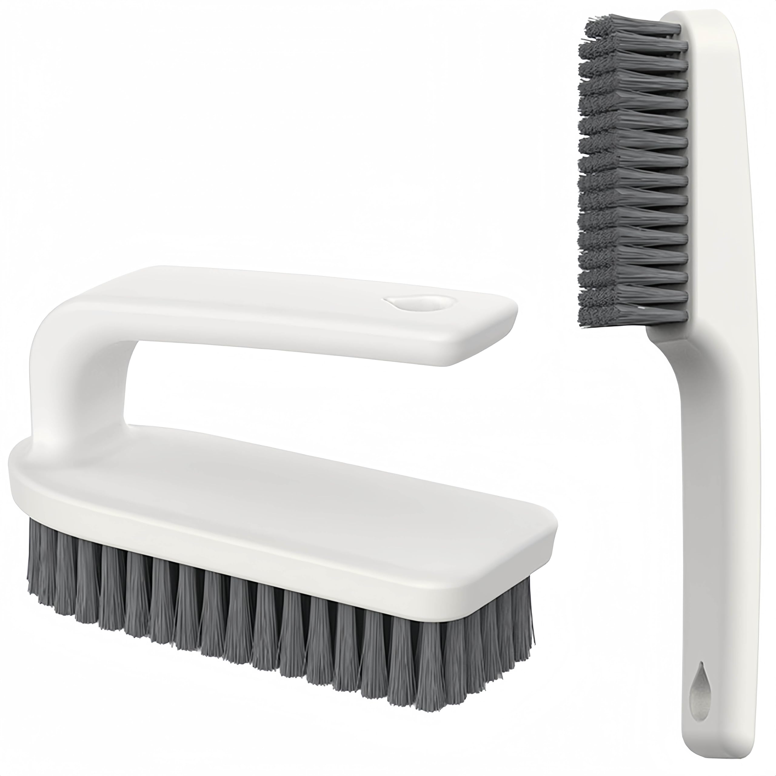 2 Pack Scrub Brush Laundry Cleaning Brush Soft Bristle Household Cleaning Brushes Carpet Brush Upholstery Brush Small Scrubbing Brush Stain Remover