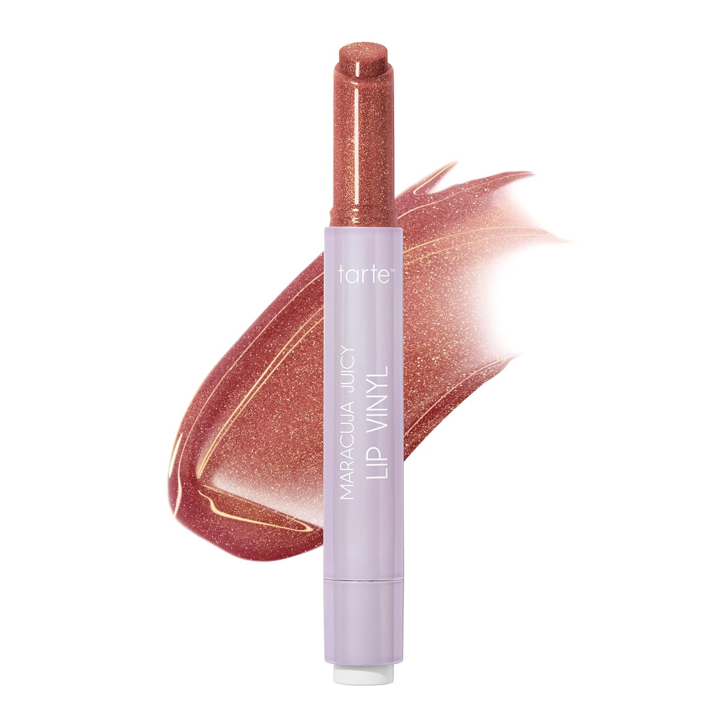 tarte maracuja juicy lip vinyl gloss – Hydrating & Volumizing Lipgloss Balm with Hyaluronic Acid, Vitamin E to Plump & Moisturize for Radiant, Fuller-Looking Lips, Vegan & Cruelty Free