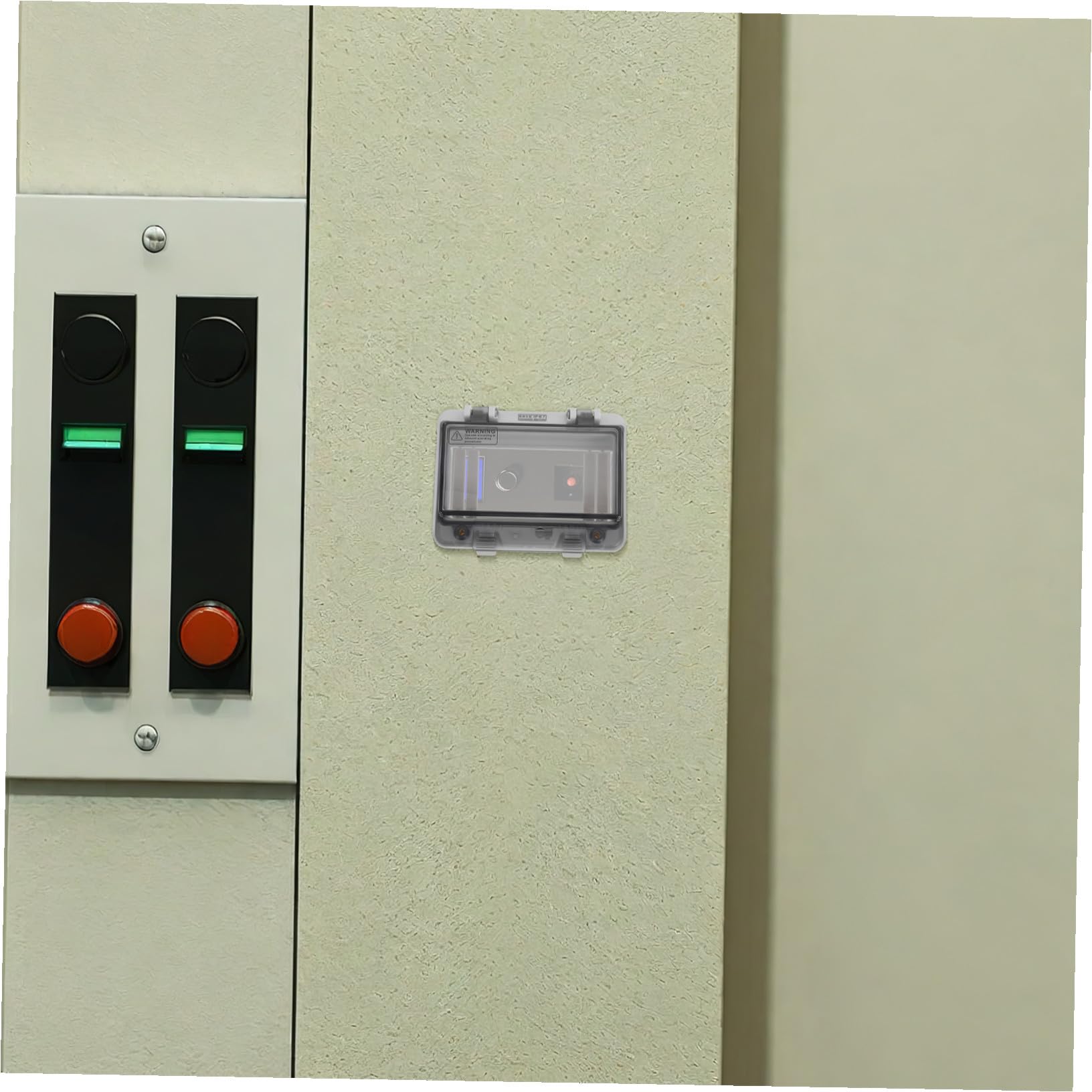 Generico Scatola Protezione Distribuzione Trasparente Vie Copertura per Quadro Elettrico con Finestra Visiva Antipolvere e Antiumidità per Interno ed Esterno