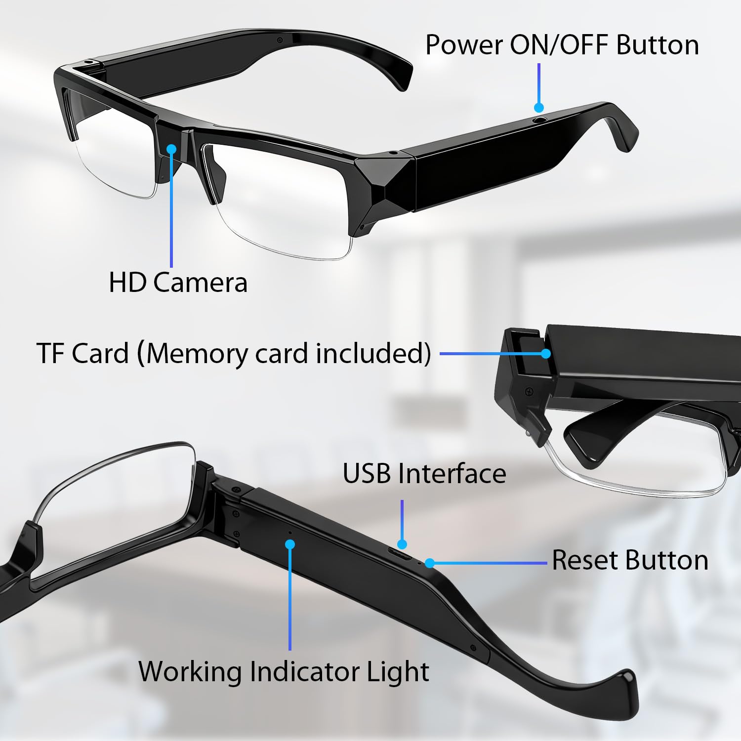 Ces lunettes intelligentes veulent remplacer votre action cam