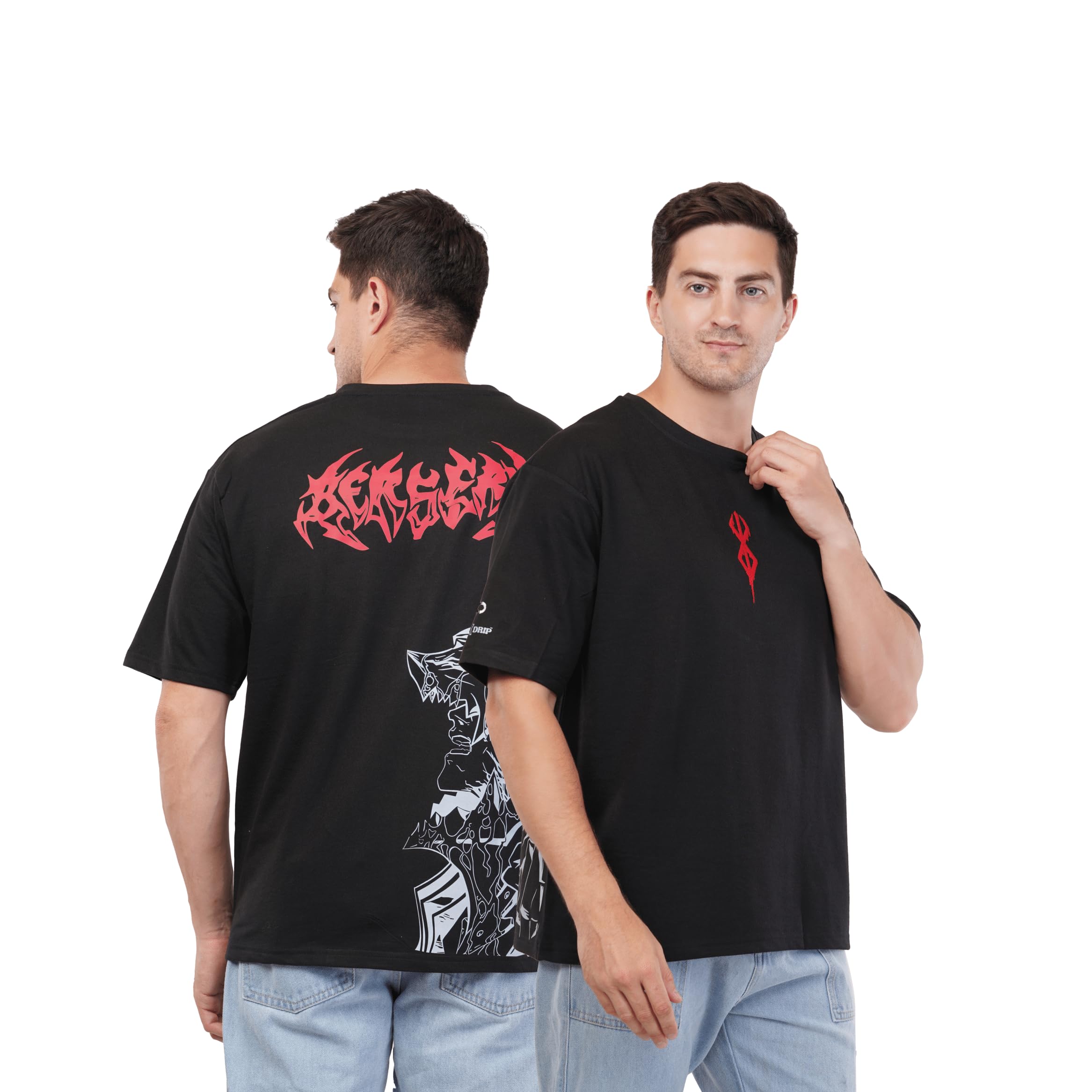 DOPEXDRIPBerserk Anime Oversized T-Shirt