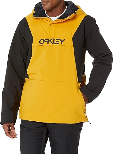 Oakley Tnp TBT - Anorak aislado, Amarillo ámbaropaco, L