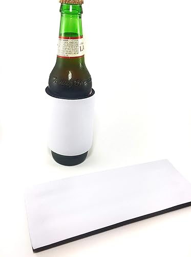 Miniatura 8 de Blanco Slap Can Cooler Blanks-Sublimation 3-5-10-20-50-100 paquetes de neopreno a granel (1)