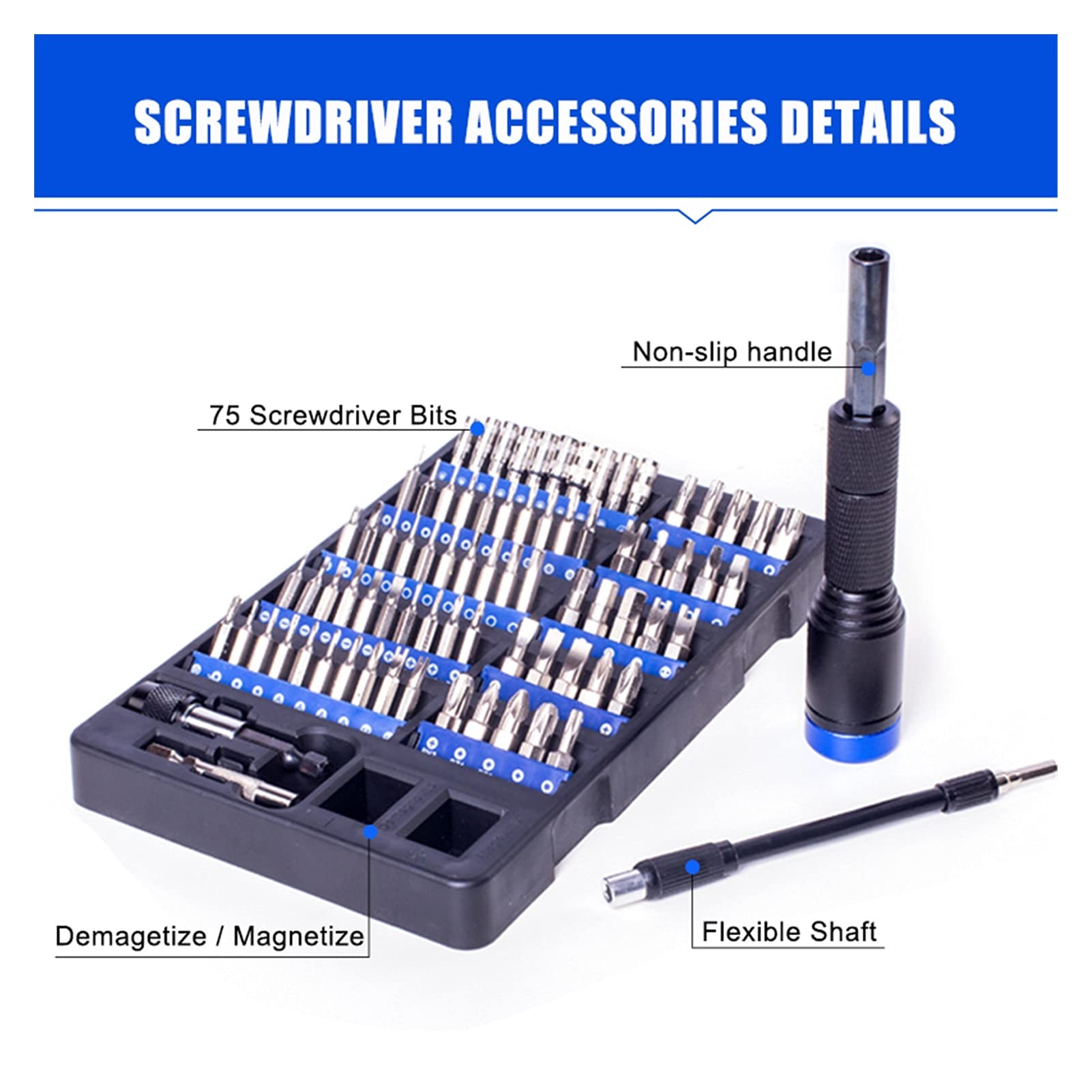 Generic Zestawy wkrętaków Precyzyjne bity Wkrętaki z grzechotką Magnetyczne izolowane uchwyty Multitools Zestawy narzędzi do naprawy telefonów komórkowych