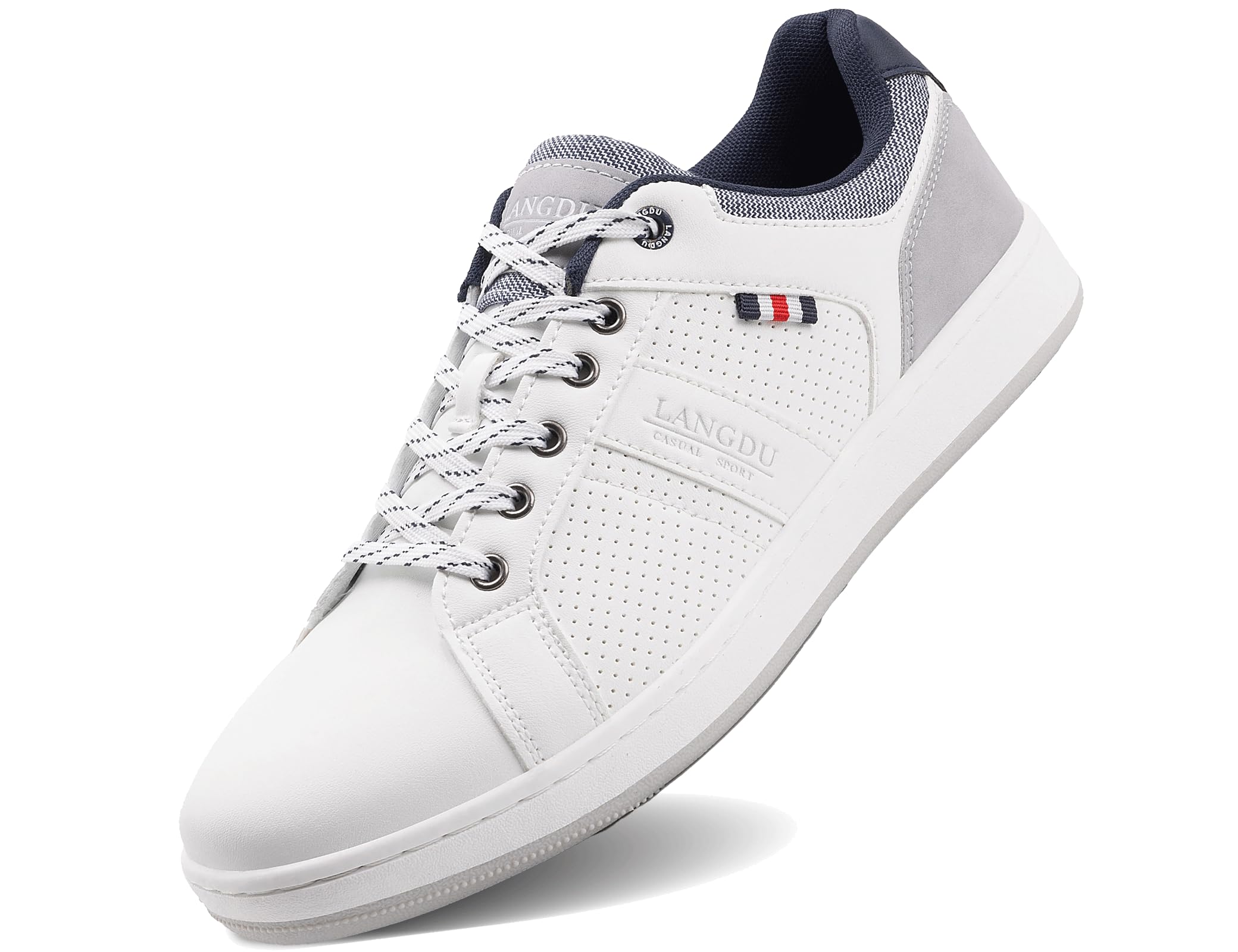 LANGDU Zapatillas Hombre Zapatos Vestir Casual Calzado Running Sneakers Deportivas Transpirables Zapatilla Moda Tamaño 41-46EU