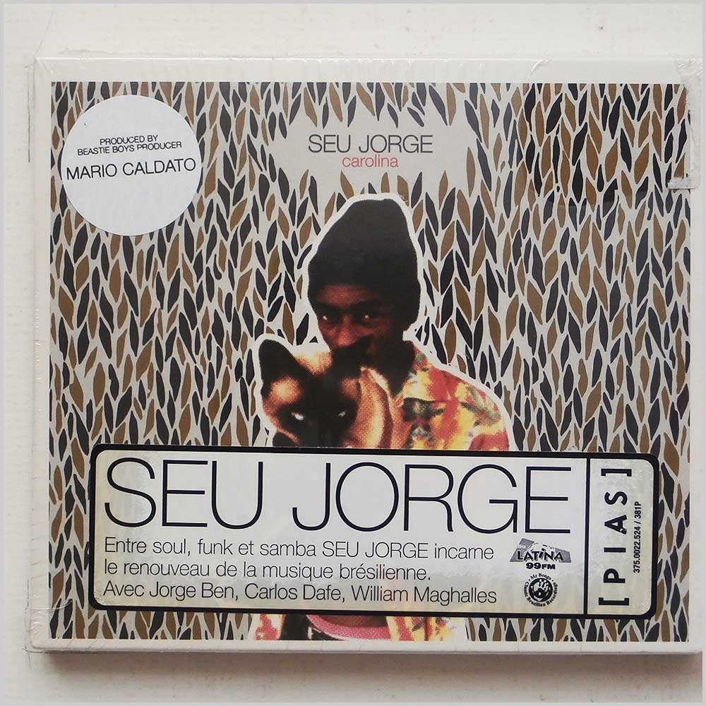 Seu Jorge Carolina CD UK Mr Bongo 2005 MRBCD22
