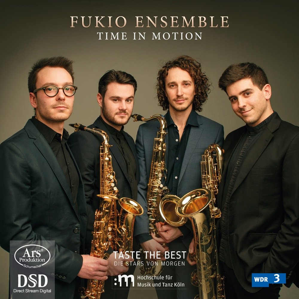 Fukio Ensemble - Time in Motion - Works for Saxophone Quartet