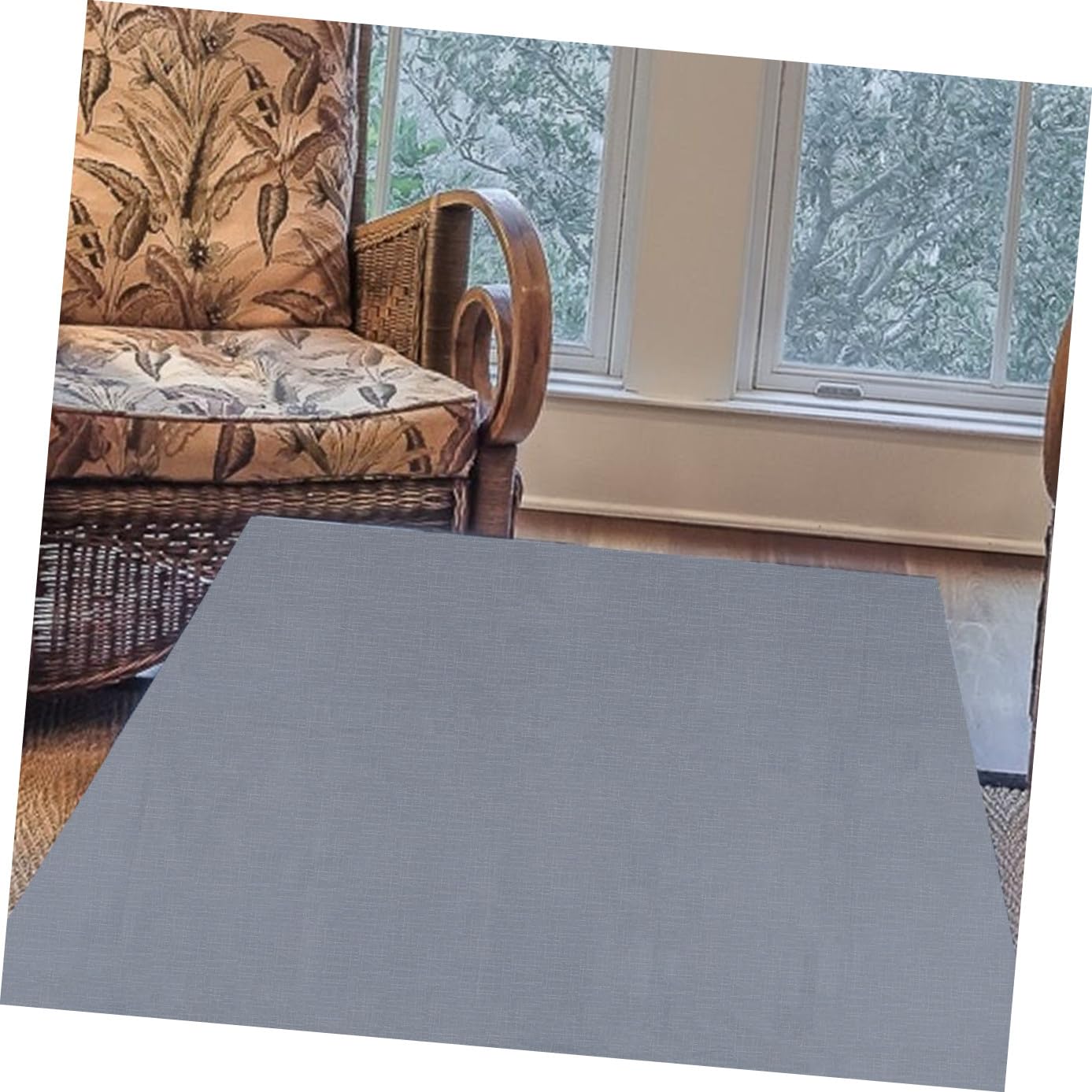 Wachstuchtischdecke Quadratisch aus PVC Tischdecke Pflegeleicht und Abwischbar für Küche und Wohnraum