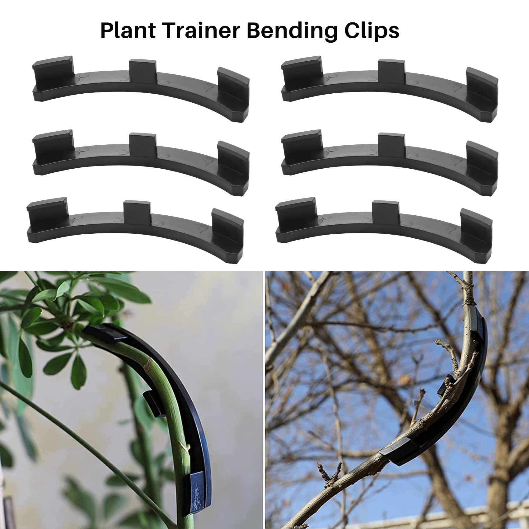 40 Stück Obstbäume Form Zweig Pinzette zum Biegen von Pflanzen Trainer Bonsai Form Zweig Klemmen Biegen Werkzeug