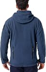 CARWORNIC Veste militaire tactique en polaire pour hommes Manteau à capuche à capuchon d'extérieur