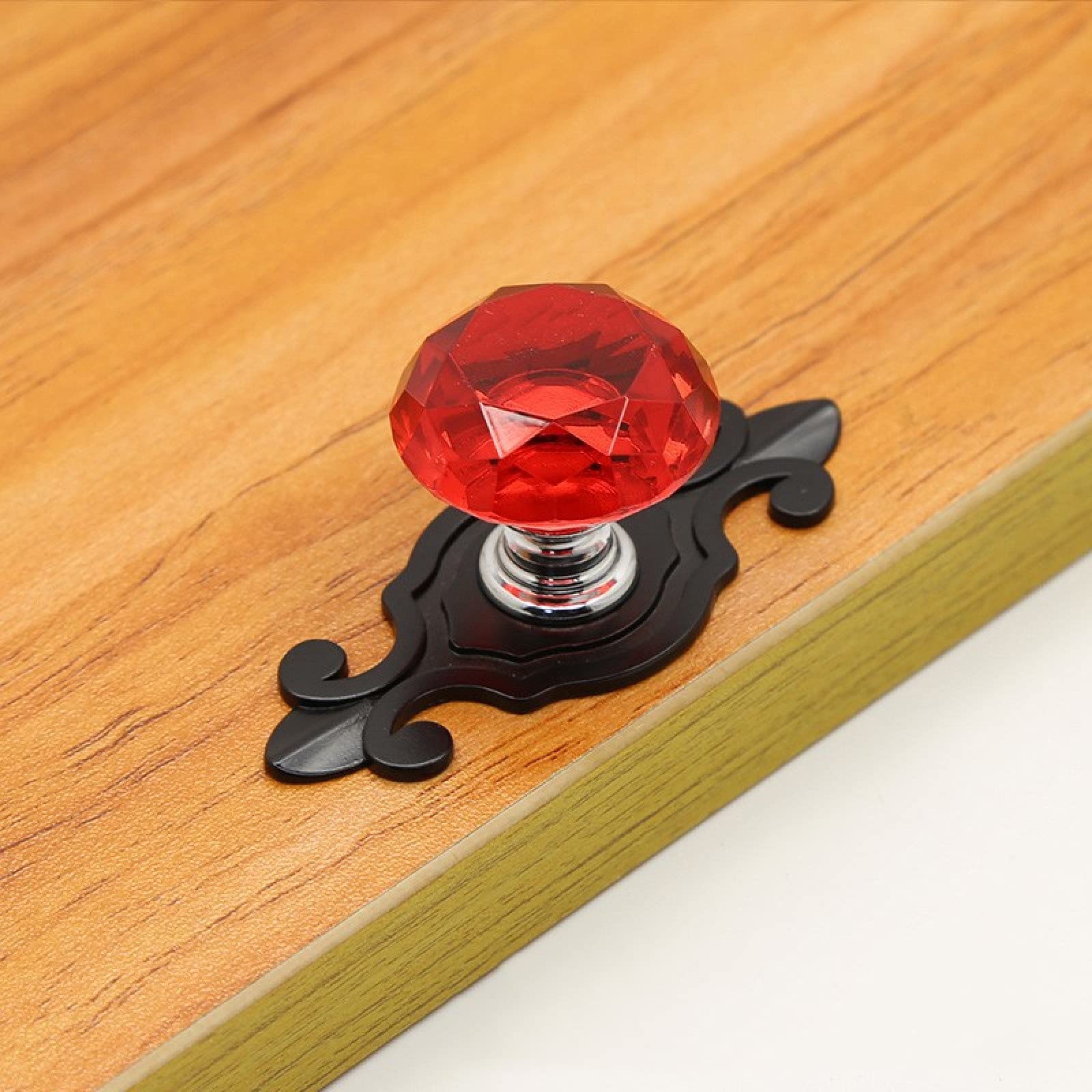 Boutons de tiroir en cristal pour remplacer une poignée d'armoire cassée