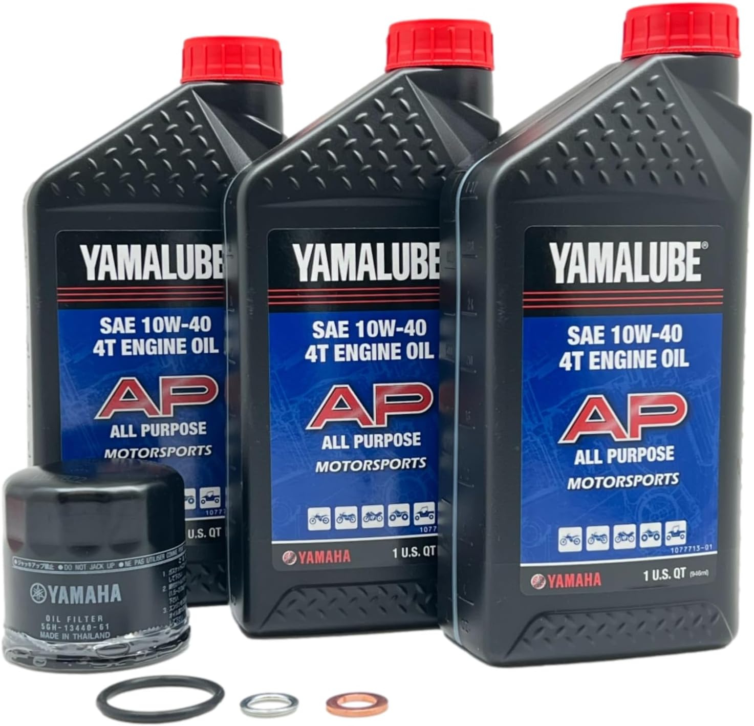 Yamaha Yamalube ATV All Purpose Oil Change Kit, #LUB-ATVCG-KT-02