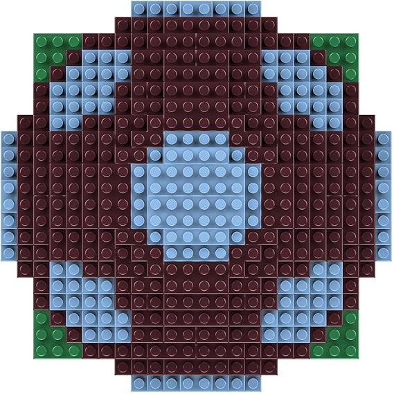 FOCO Officially Licensed Aston Villa FC 3D BRXLZ Bricks Football Construction Toy Model