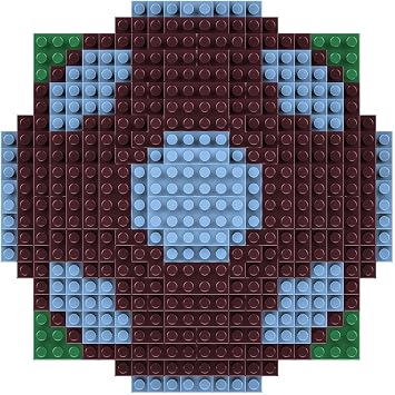 FOCO Officially Licensed Aston Villa FC 3D BRXLZ Bricks Football Construction Toy Model