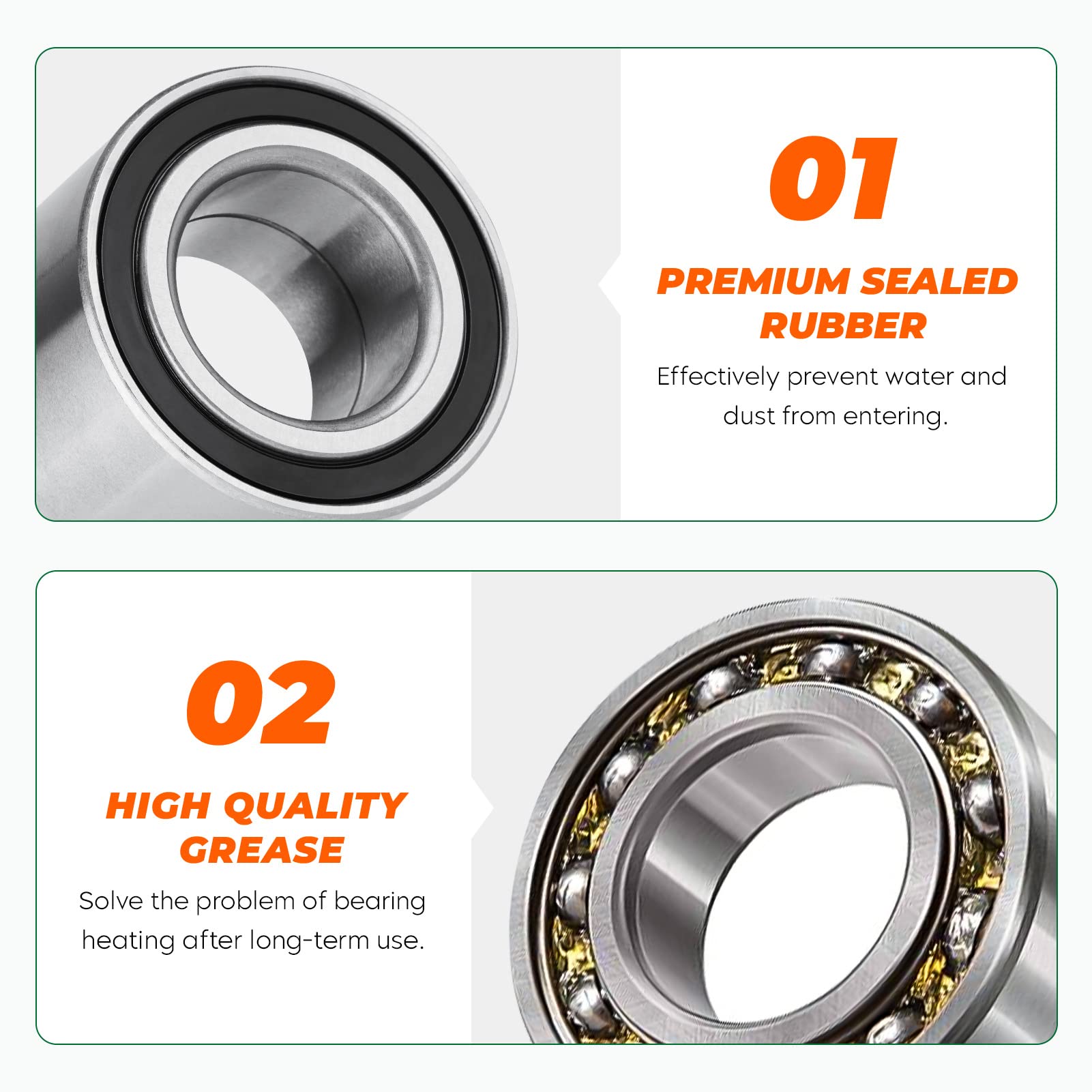 Wheel Bearing 3514342, 3514634, 3554506 : Amazon.co.uk: Automotive