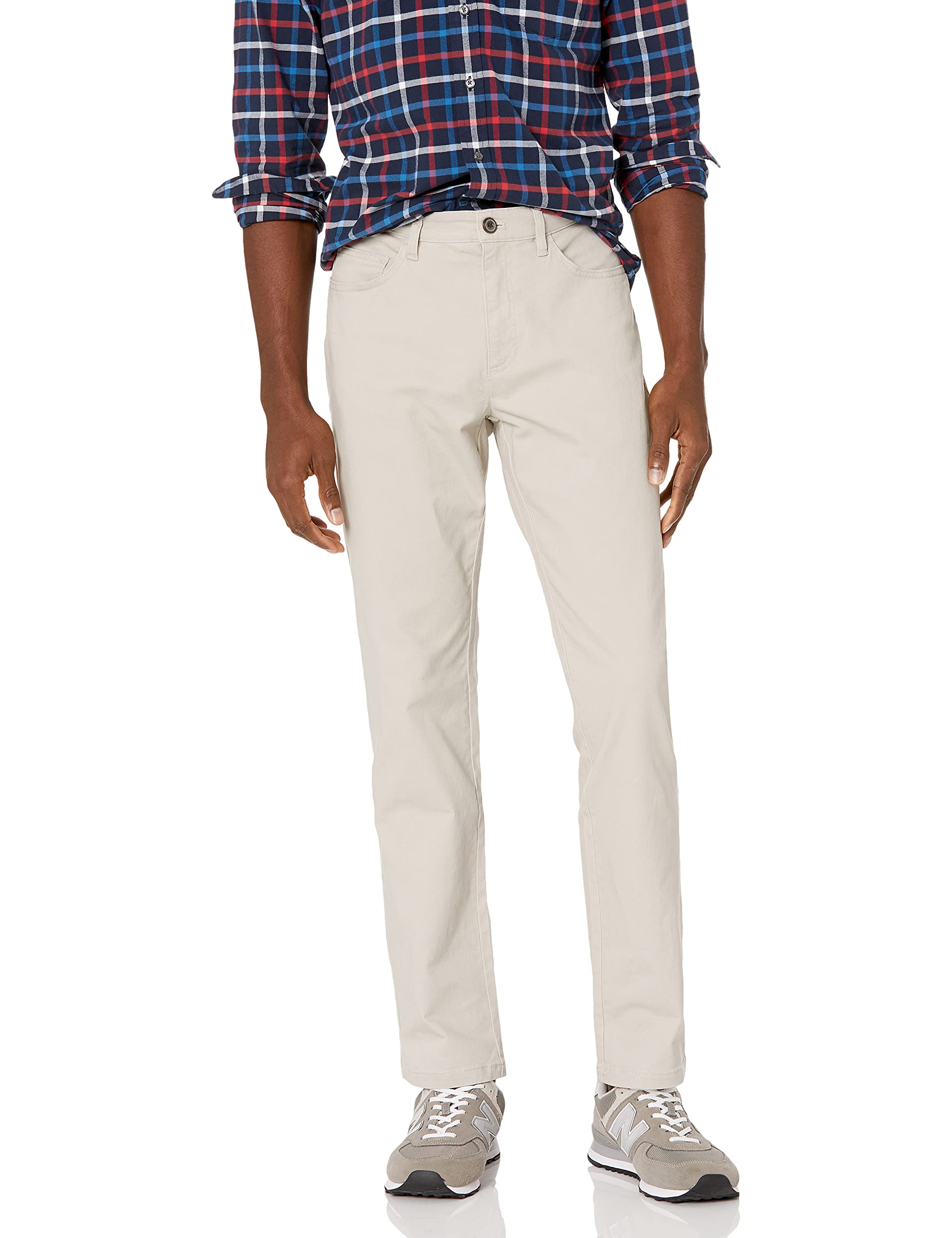 Amazon Essentials Men's Skinny-Fit 5-Pocket Stretch Twill Chino Pants (Previously Goodthreads) — view 32